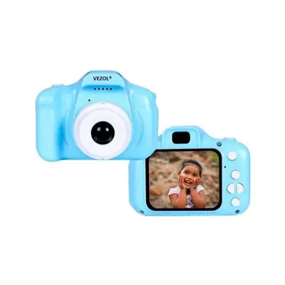 Agfaphoto Realikids Mini fényképezőgép Kék 2.0'' LCD képernyő - Lítium akkumulátor