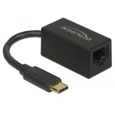Delock Adapter SuperSpeed USB (USB 3.2 Gen 1) USB Type-C  > Gigabit LAN 10/100/1000