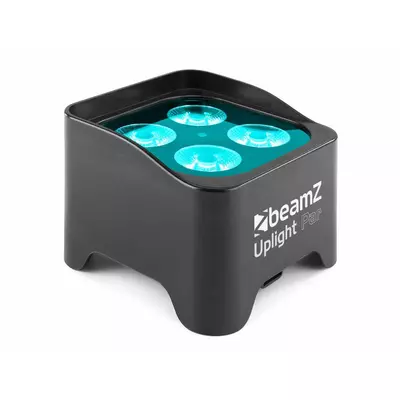 BeamZ BBP90 RGB-UV (4x4W) LED DMX akkumulátoros reflektor + IR távirányító