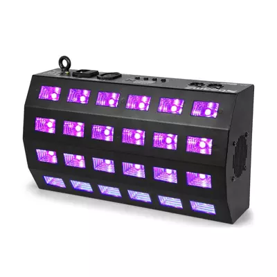 BeamZ BUV-463 (24x3W) DMX UV LED stroboszkóp