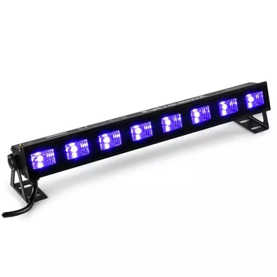 BeamZ BUVW-83 (8x3W) LED UV / Fehér derítő