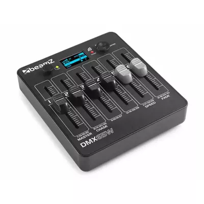 BeamZ DMX-65W, 30 csatornás, AKKUMULÁTOROS vezeték nélküli (Wi-DMX) vezérlő