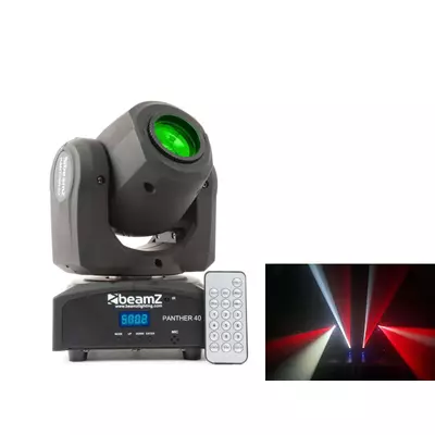 BeamZ Panther 40 DMX robotlámpa Spot 1x45W 8 szín CREE LED - 8 GOBO