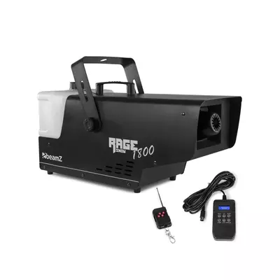 BeamZ Rage 1800 DMX hógép (1800W) + digitális vezérlő + távirányító