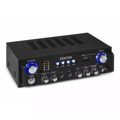 Fenton AV100BT - USB/BT/SD Karaoke HiFi erősítő 2x50W