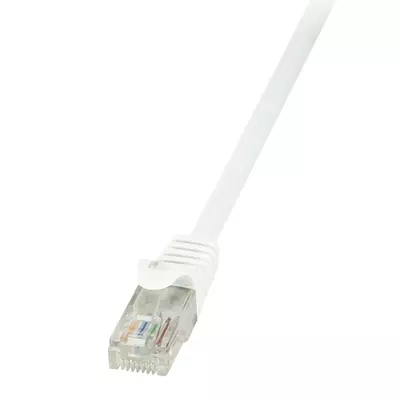 LogiLink Patch kábel Econline, Cat.6, U/UTP, fehér, 2 m