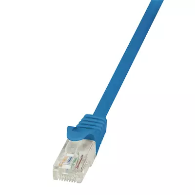 LogiLink Patch kábel Econline, Cat.6, U/UTP, kék, 1 m