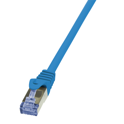 LogiLink Patch kábel PrimeLine, Cat.6A, S/FTP, kék, 1 m