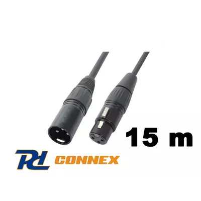 PD Connex CX100-15 DMX kábel (XLR mama - XLR papa) - (15 m)