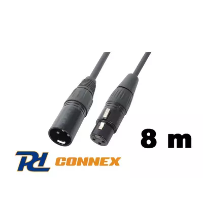 PD Connex CX100-8 DMX kábel (XLR mama - XLR papa) - (8 m)