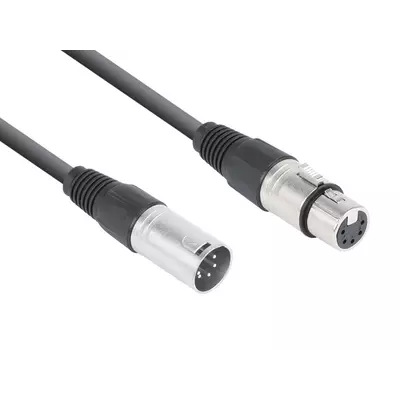 PD Connex CX102-1,5 5-PIN DMX kábel (5 pin XLR mama - 5 pin XLR papa)  - (1,5 m)