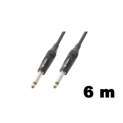 PD Connex CX118-6m Gitárkábel FEKETE (6,3 mm Jack mono - 6,3 mm Jack mono)