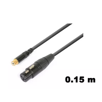 PD Connex CX138 - Átalakító Kábel (XLR mama - RCA mama) - Monó