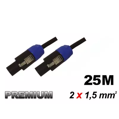 PD Connex CX25-25m Prémium hangfalkábel (Speakon - Speakon) (2x1,5 mm2)