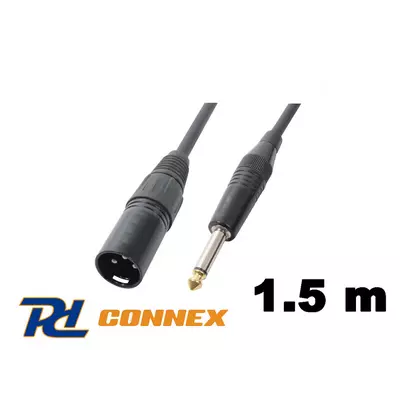 PD Connex CX38-1,5 jelkábel (6,3 mm Jack - XLR papa) - (1,5 m)