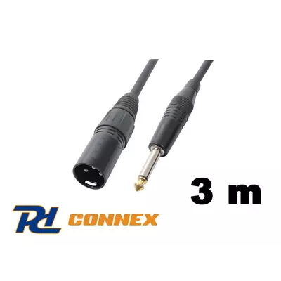 PD Connex CX38-3 jelkábel (6,3 mm Jack - XLR papa) - (3 m)