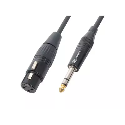 PD Connex CX46-1,5 szimmetrikus csatlakozású jelkábel (6,3 mm Jack - XLR mama) - (1,5 m)