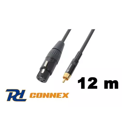 PD Connex CX54-12 jelkábel (RCA - XLR mama) - (12 m)