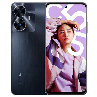 Realme C55 Dual Sim 8GB RAM 256GB esős éjszaka (rainy night) kártyafüggetlen okostelefon