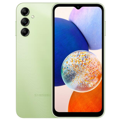 Samsung Galaxy A14 A146 5G Dual Sim 4GB RAM 64GB zöld (green) kártyafüggetlen okostelefon