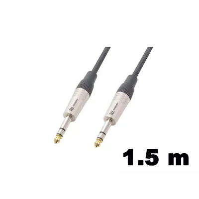 PD Connex CX80-1,5 sztereo jelkábel  (6,3 mm Jack - 6,3 mm Jack) - (1,5 m)