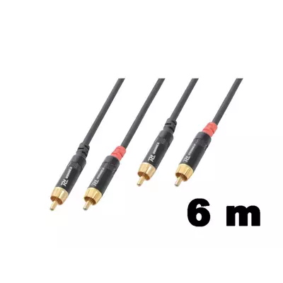 PD Connex CX94-6 sztereo jelkábel (2x RCA - 2x RCA) - (6 m)