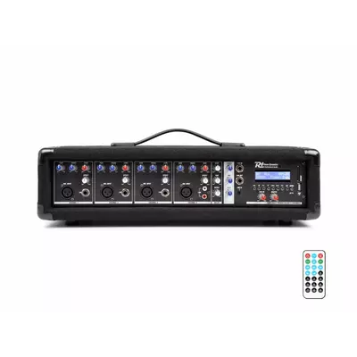 Power Dynamics PDM-C405A, 2x150W, 4 csatornás keverőerősítő (MP3 + Bluetooth) + EFFEKT