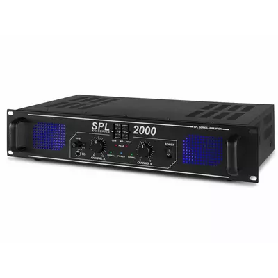 SkyTec SPL-2000 végfok erősítő 2x1000W EQ (Equalizer)