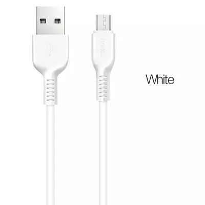 HOCO X20 Flash micro charging cable white