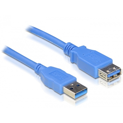Delock USB3.0-A (apa/anya), 2 méteres hosszabbító kábel