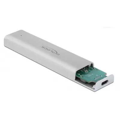 Delock M.2 NVMe PCIe SSD-hez kapcsolódó külső memória ház SuperSpeed USB 10 Gbps USB Type-C anya