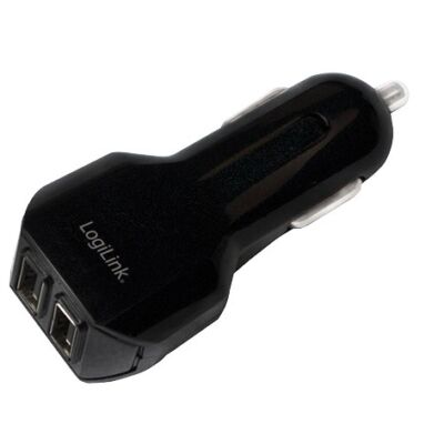 Logilink  autós 2 portos USB töltő 4,2A (21W)