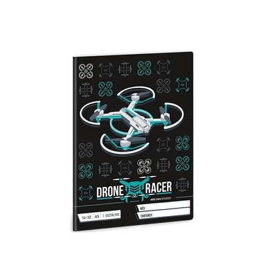 Ars Una: Drone Racer 1.osztályos vonalas füzet A/5 14-32