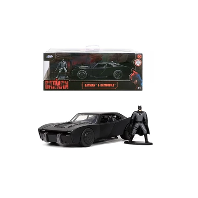 DC Comics: Batman mozifim Batmobile autómodell figurával 1/32 - Simba Toys