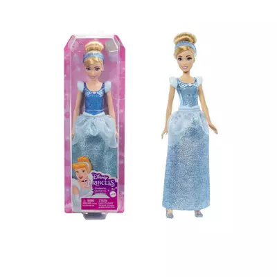 Disney Hercegnők: Csillogó Hamupipőke hercegnő baba - Mattel