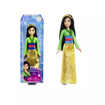Disney Hercegnők: Csillogó Mulan hercegnő baba - Mattel