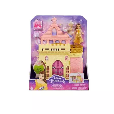 Disney Hercegnők: Mini Belle hercegnő palotája - Mattel