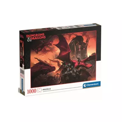 Dungeons & Dragons: Vörös sárkány HQC 1000db-os puzzle - Clementoni
