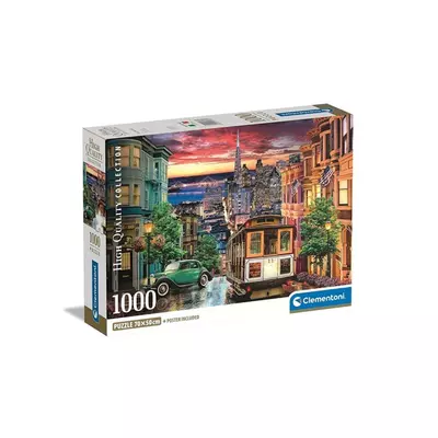 High Quality Collection - San Francisco 1000 db-os puzzle - Clementoni