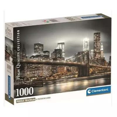 New York látkép HQC 1000db-os puzzle poszterrel - Clementoni