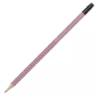 Faber-Castell: Grip grafit ceruza radírral rózaszín