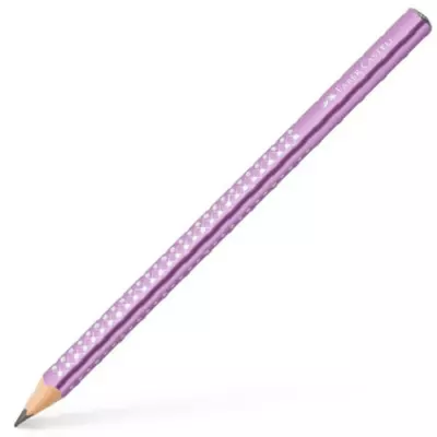 Faber-Castell: Sparkel Jumbo gyöngyház metál lila grafit ceruza