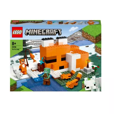 LEGO® Minecraft: A Rókaházikó (21178)