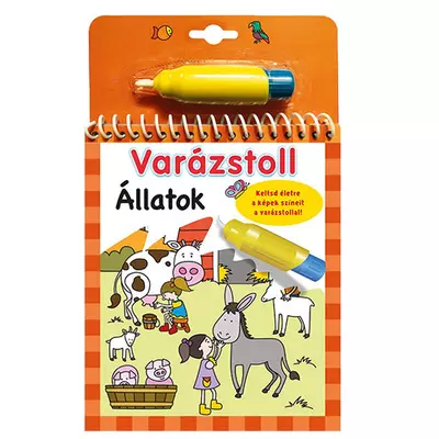 Varázstoll - Állatok kifestő