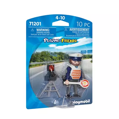 Playmobil: Figurák - Közlekedési rendőr (71201)