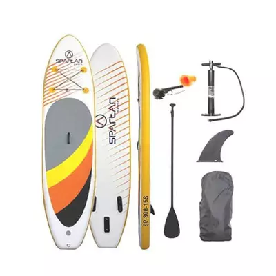 Sárga-narancs-szürke SP-300 SUP Stand Up Paddle készlet 300cm-es - Spartan