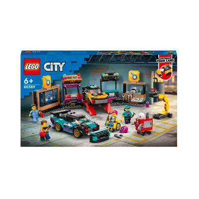 LEGO® City: Egyedi autók szerelőműhelye (60389)