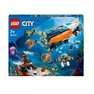 LEGO® City: Mélytengeri kutató tengeralattjáró (60379)