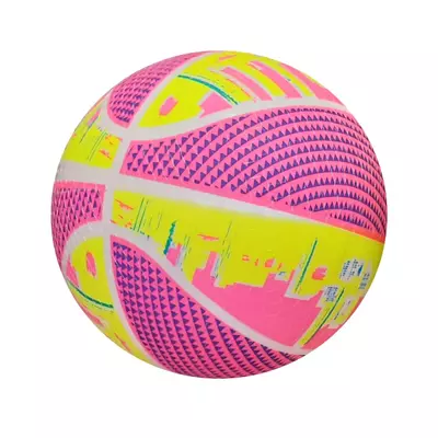 Neon kosárlabda mintás gumilabda 22cm-es több változatban
