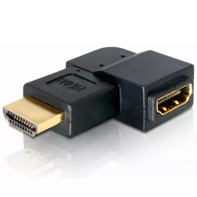 Delock adapter HDMI apa > HDMI anya 90 balra